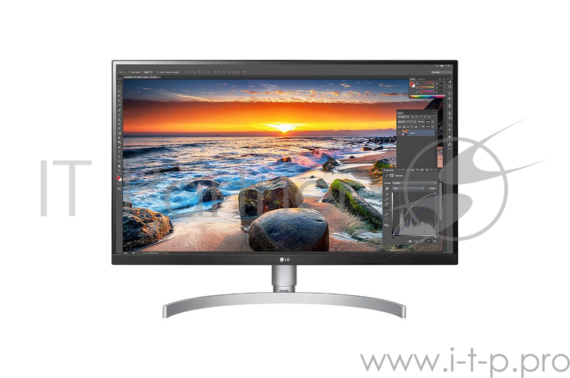 Монитор LG 27 27UL850-W черный IPS LED 5ms 16:9 HDMI M/M матовая HAS 1000:1 350cd 178гр/178гр 3840x2160 DisplayPort Ultra HD 6.2кг