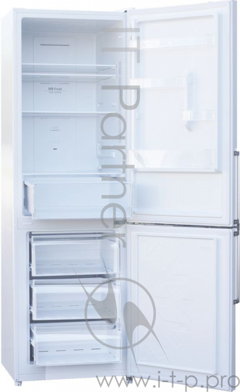 Холодильник Shivaki BMR-1857DNFW белый (двухкамерный)