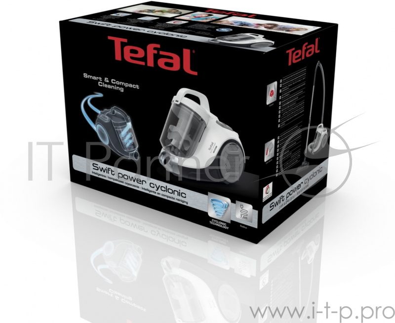 Пылесос Tefal TW2947EA 750Вт белый