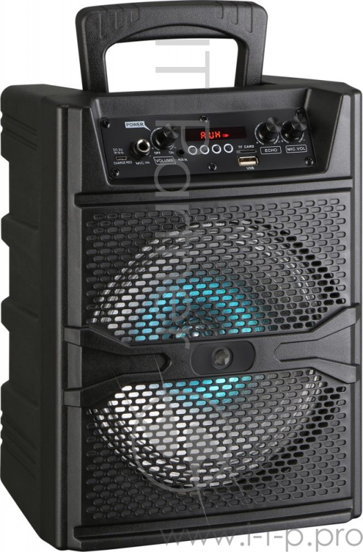 Минисистема Supra SMB-610 черный 20Вт/FM/USB/BT/SD