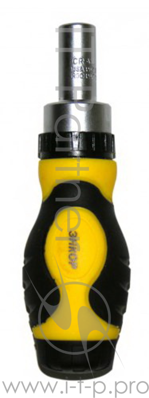 Отвертка реверсивная ЭНКОР 19860 ревер со встав 1/4 8пр.