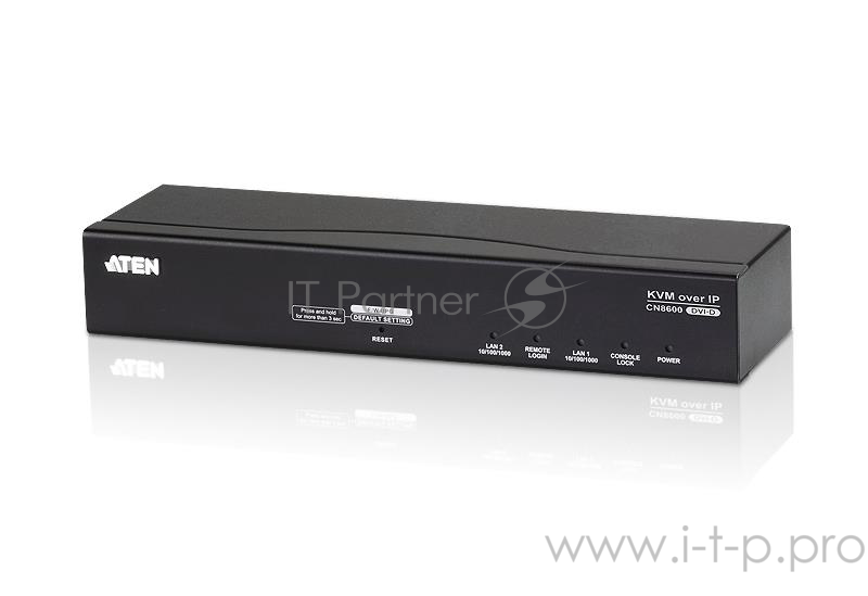 KVM-переключатель PS2 USB 1PORT IP DVI CN8600-AT-G ATEN