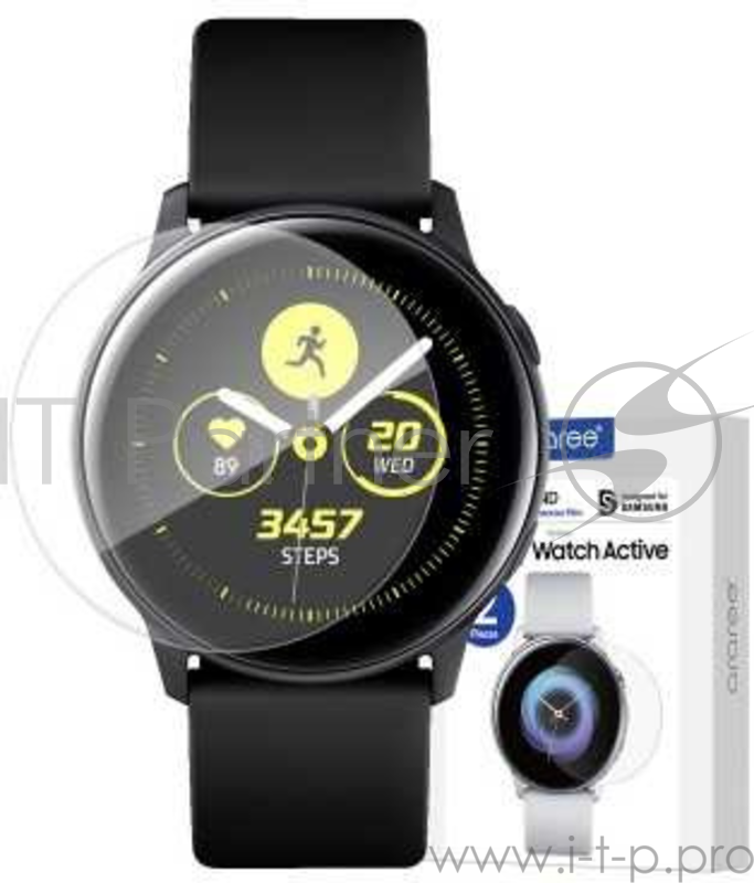 Пленка защитная Samsung araree Pure Diamond Film для Samsung Galaxy Watch Active2 (GP-TFR820KDATR)