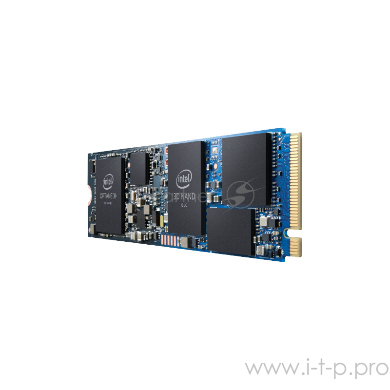 Твердотельный накопитель Intel® Optane™ Memory 32GB + Intel® QLC 3D NAND SSD 1TB, M.2 80mm PCIe 3.0, 984684