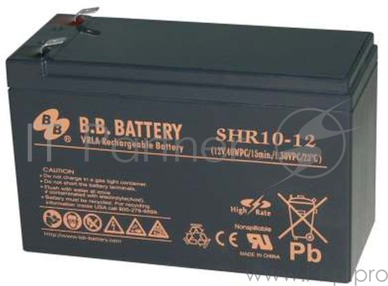 Батарея для ИБП BB SHR 10-12 12В 8.8Ач