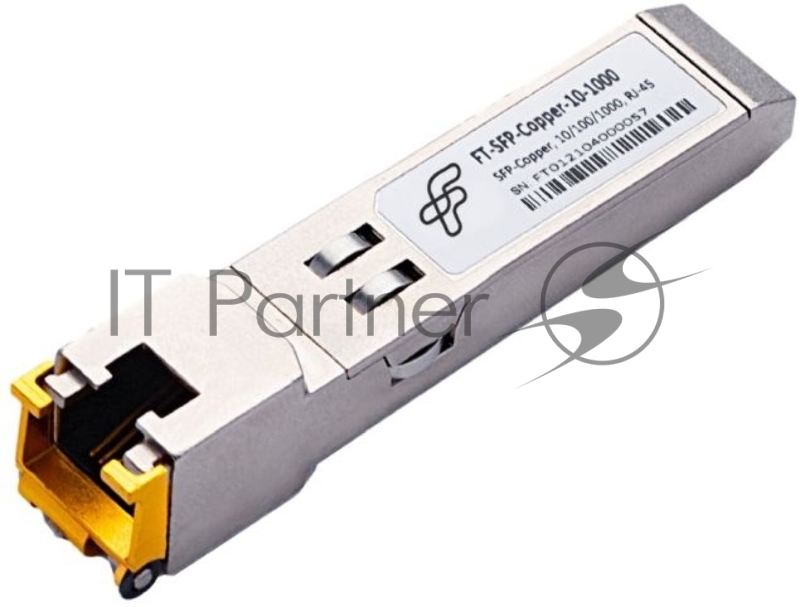 Серверные компоненты Трансиверы FT-SFP-Copper-10-1000 Трансивер 1G, SFP, RJ45/CU, 100m, Fibertrade ( ABCU-5730RZ)