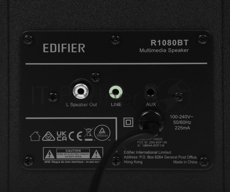 Колонки Edifier R1080BT Black (2.0,Bluetooth v5.0,24Bt RMS)