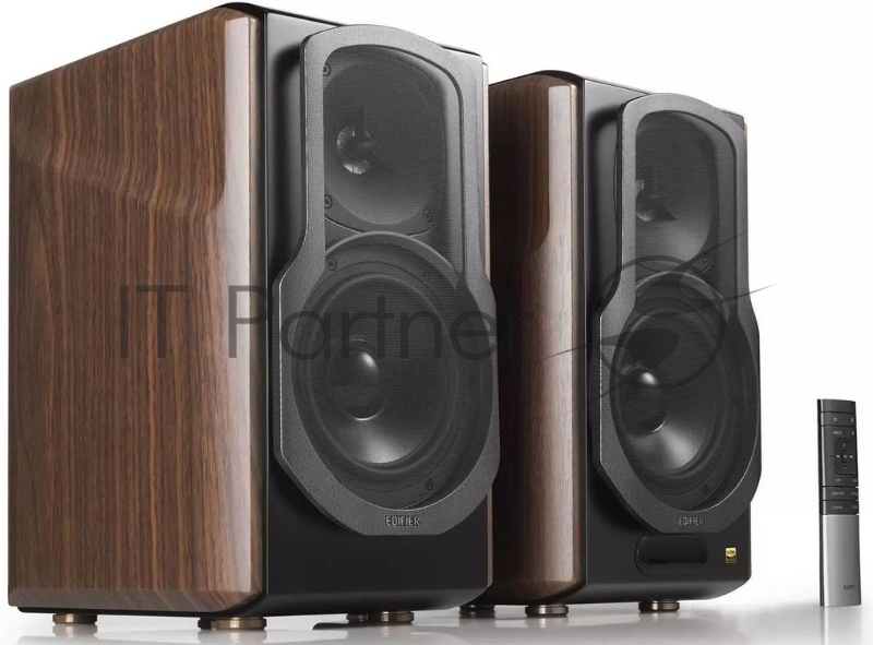 Колонки Edifier S2000MKIII Brown (2.0,Bluetooth 5.0,ДУ,2x 15 Вт (ВЧ), 2x 50 Вт (СЧ/НЧ)