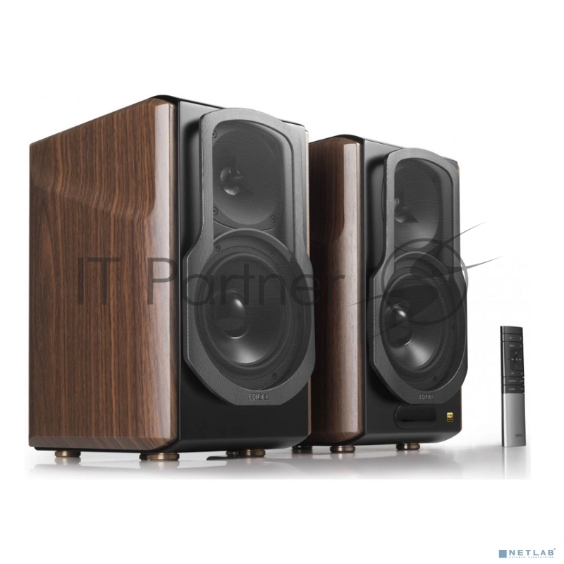 Колонки Edifier S2000MKIII Brown (2.0,Bluetooth 5.0,ДУ,2x 15 Вт (ВЧ), 2x 50 Вт (СЧ/НЧ)