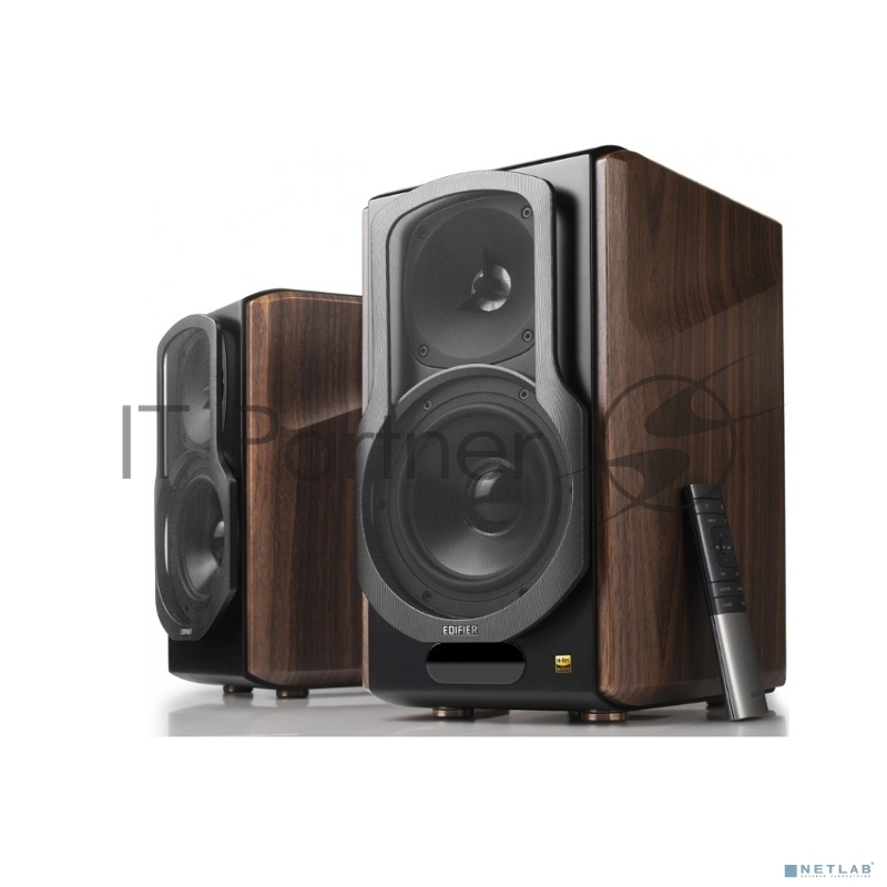 Колонки Edifier S2000MKIII Brown (2.0,Bluetooth 5.0,ДУ,2x 15 Вт (ВЧ), 2x 50 Вт (СЧ/НЧ)