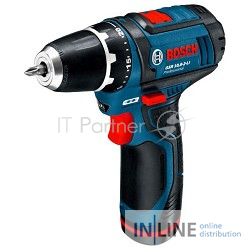 Дрель-шуруповёрт Bosch GSR 10.8-2-LI Professional 0601868109, аккум. (Li-Ion 10.8В, 400/1300об./мин., быстроз.) + доп.аккум. + кейс