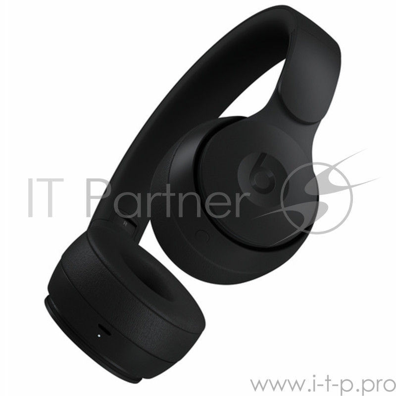 Беспроводные наушники Beats Solo Pro с системой шумоподавления черного цвета