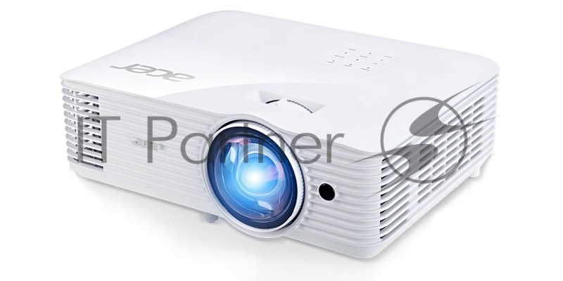 Проектор ACER S1286Hn (DLP, XGA 1024x768, 3500Lm, 20000:1, +2xНDMI, USB, 1x16W speaker, 3D Ready, lamp 4000hrs, short-th