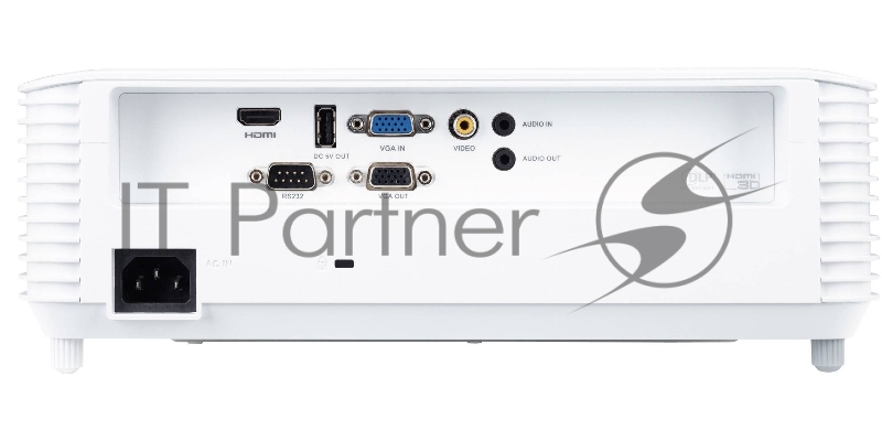 Проектор ACER S1286Hn (DLP, XGA 1024x768, 3500Lm, 20000:1, +2xНDMI, USB, 1x16W speaker, 3D Ready, lamp 4000hrs, short-th