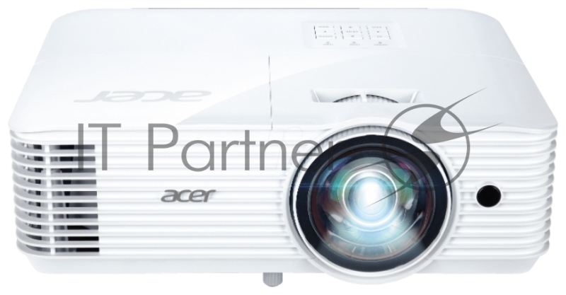 Проектор ACER S1386WH (DLP, 1280x800, 3600Lm, 20000:1, +2xНDMI, OSRAM, 1x16W speaker, lamp 5000hrs, short-throw, WHITE,