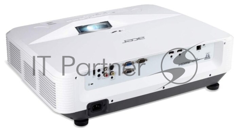 Проектор ACER UL5310W (DLP, 1280x800, 3600Lm, 20000:1, +2xНDMI, USB, 1x10W speaker, lamp 20000hrs, short-throw, WHITE, 8