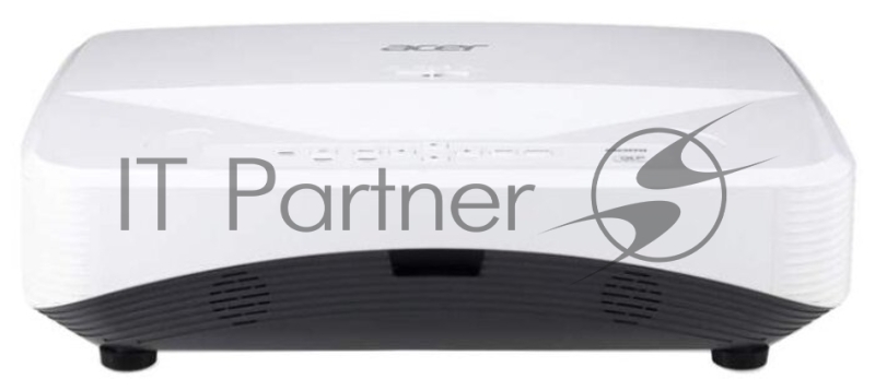 Проектор ACER UL5310W (DLP, 1280x800, 3600Lm, 20000:1, +2xНDMI, USB, 1x10W speaker, lamp 20000hrs, short-throw, WHITE, 8