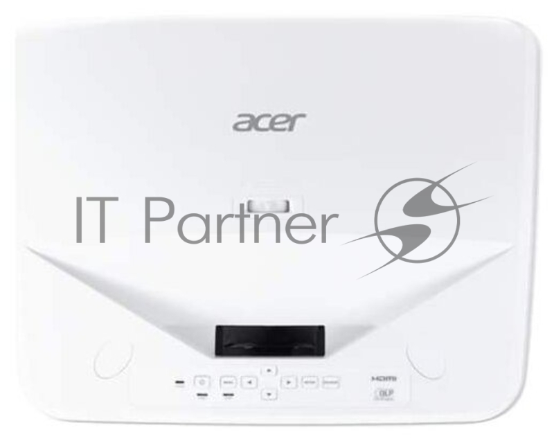 Проектор ACER UL5310W (DLP, 1280x800, 3600Lm, 20000:1, +2xНDMI, USB, 1x10W speaker, lamp 20000hrs, short-throw, WHITE, 8