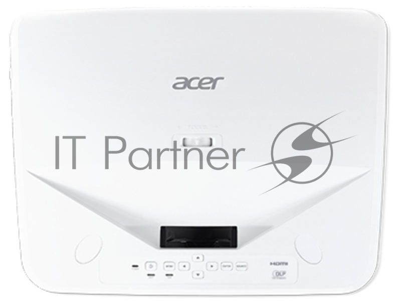 Проектор ACER UL5310W (DLP, 1280x800, 3600Lm, 20000:1, +2xНDMI, USB, 1x10W speaker, lamp 20000hrs, short-throw, WHITE, 8