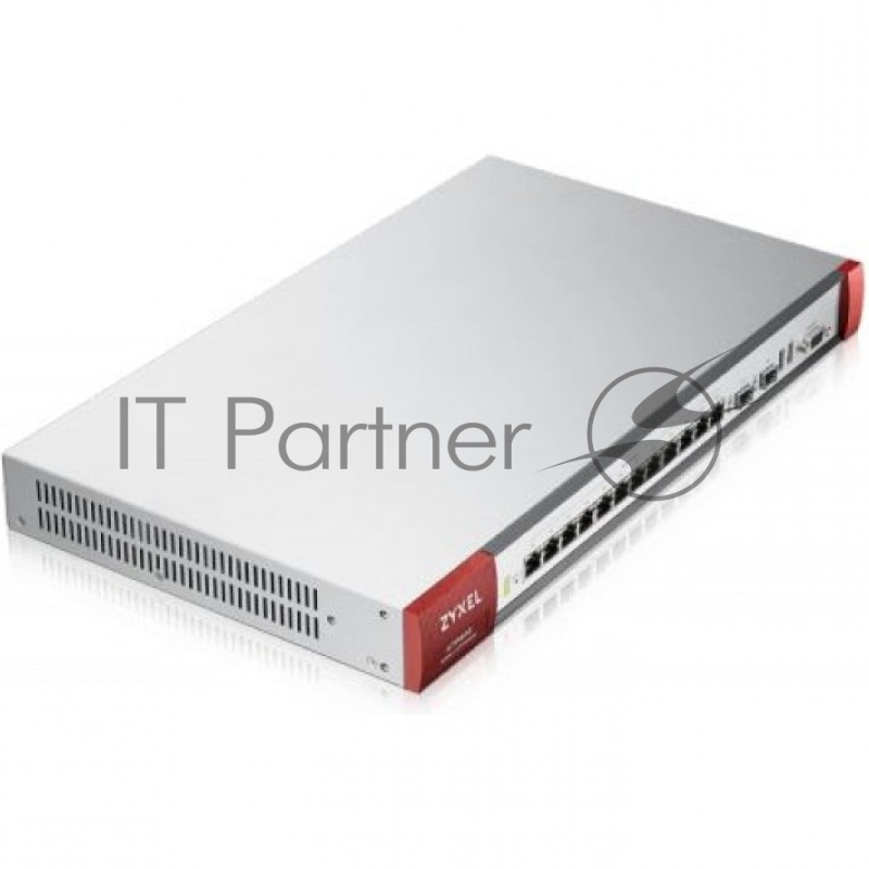 Межсетевой экран ZYXEL ZyWALL ATP800 Firewall Rack, 12 configurable (LAN / WAN) ports GE, 2xSFP, 2xUSB3.0, AP Controller (2/130), Device HA Pro, with support for Sandbox and Botnet Filter, with a 1 year Gold subscription ( full UTM-functionality and