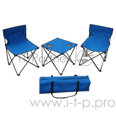 Стол складной с двумя стульями (в сумке) IRIT IRG-524