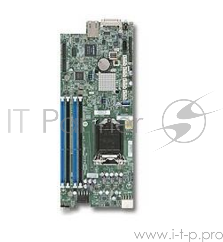 Серверная материнская плата C224 S1150 PRO. BLK MBD-X10SLE-F-P SUPERMICRO