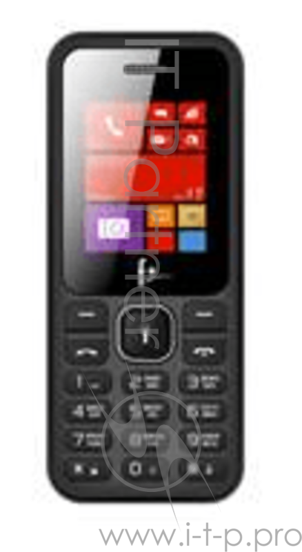 Мобильный телефон Fly+ F195 Black 1.77 128x160, 32MB RAM, up to 16GB flash, 2 Sim, BT v2.1, Micro-USB, 600mAh, 71g, 114,2 ммx47,8 ммx14,2 мм