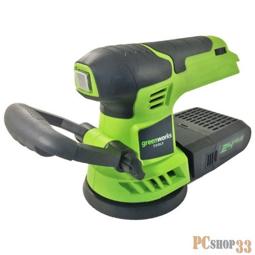 Шлифовальная машина GREENWORKS G24ROS (3100107) аккумуляторная, 24V, без АКБ и ЗУ