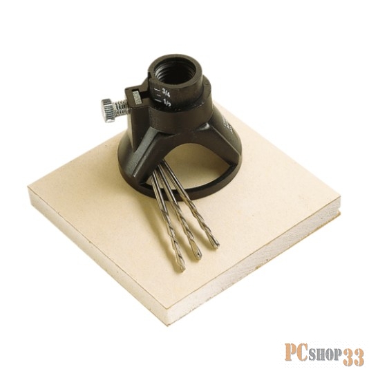 Приспособление DREMEL 565 для резки: направляющая + буры 3шт.