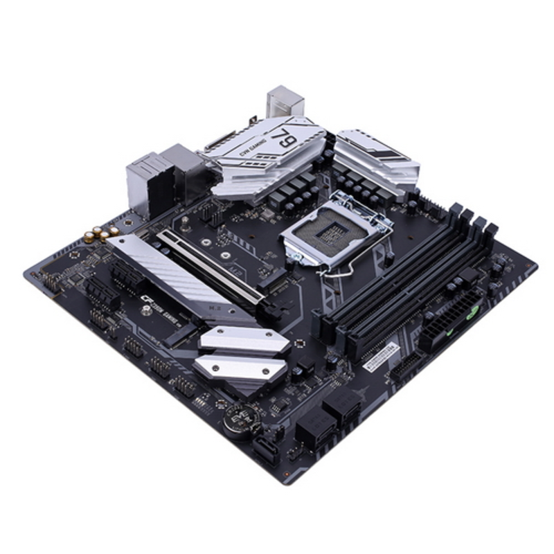 Мат.плата CVN Z390M GAMING V20, Socket 1151, Intel®Z390, 4xDDR4-2666, DVI-D+HDMI, 1xPCI-Ex16, 2xPCI-Ex1, 5xSATA3, 2xM.2, 8Ch Audio, 1xGLan, (2+4)xUSB2.0, (3+2)xUSB3.1, 1xUSB3.1 Type-C™, 1xPS/2, mATX, RTL, {}