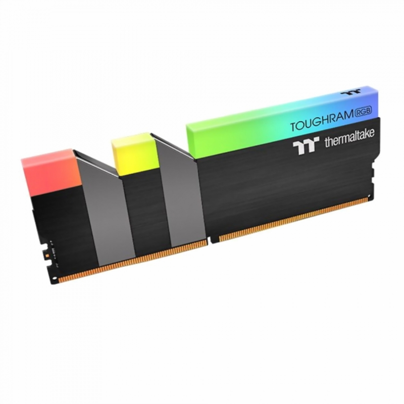 Модуль памяти 16GB Thermaltake DDR4 3600 DIMM TOUGHRAM RGB Black Gaming Memory Non-ECC, CL18, 1.35V, Heat Shield, XMP 2.0, Kit (2x8GB), RTL