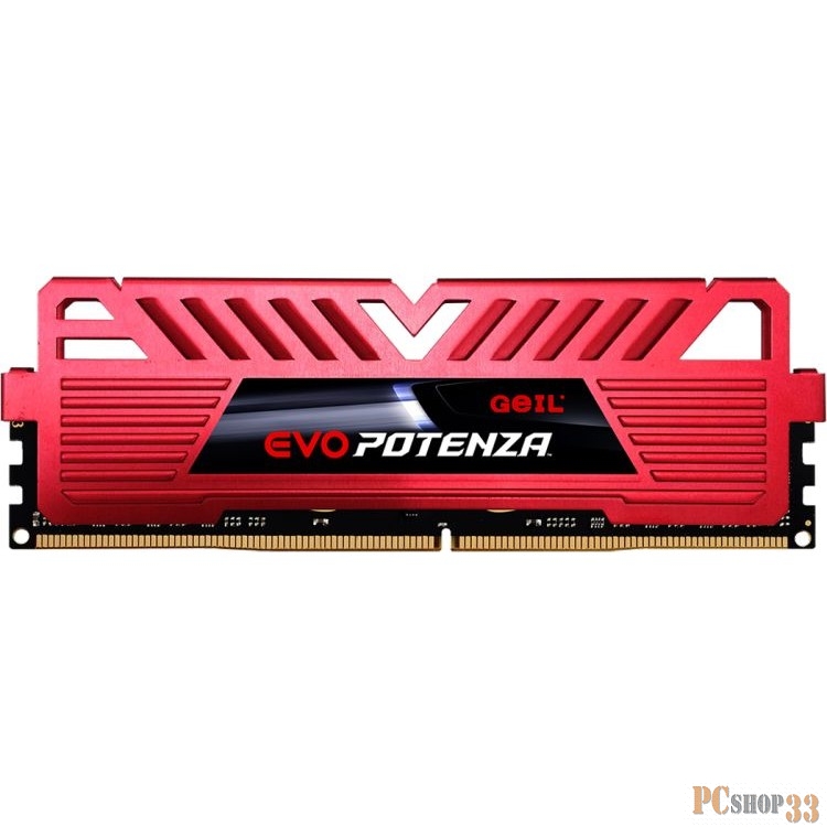 Модуль памяти DDR4 UDIMM 8GB PC4-21330 2666MHz 19-19-19-43 Retail Pack POTENZA Heatsink System