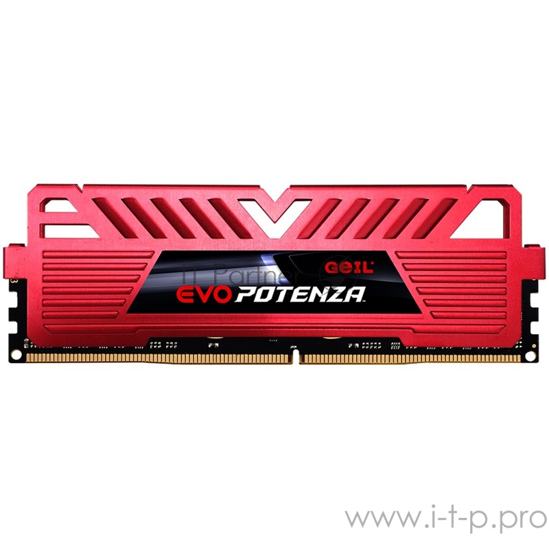 Модуль памяти DDR4 UDIMM 16GB PC4-21330 2666MHz 19-19-19-43 Retail Pack POTENZA Heatsink System