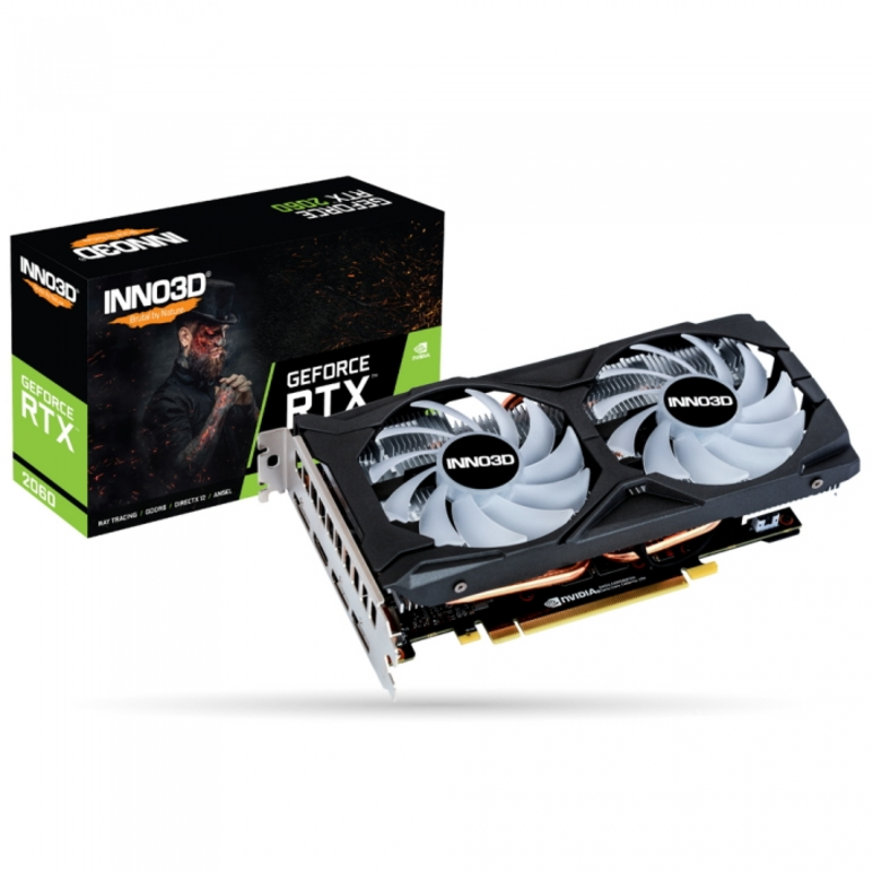 Видеокарта RTX 2060 TWIN X2 OC RGB 6GB (N20602-06D6X-1710VA15LB) RTL {10} (699)