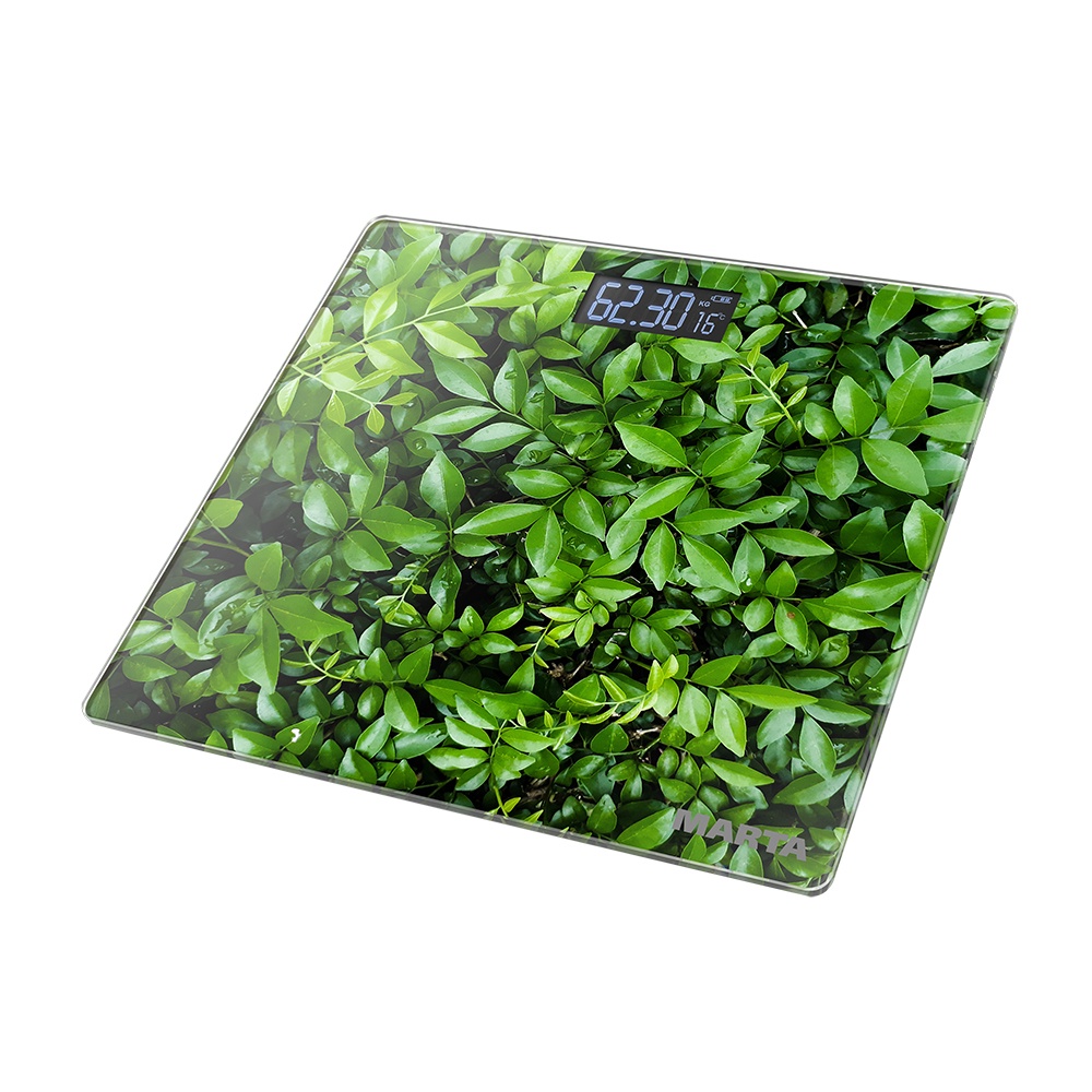 Весы MARTA MT-1676 напольные молодая трава