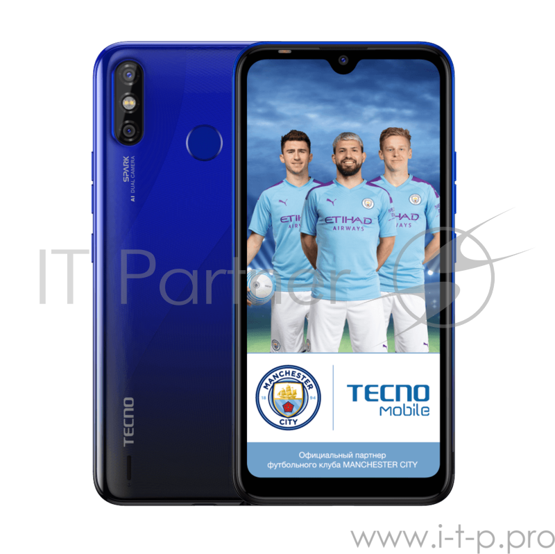 Смартфон Tecno TECNO KC6 Nebula Black