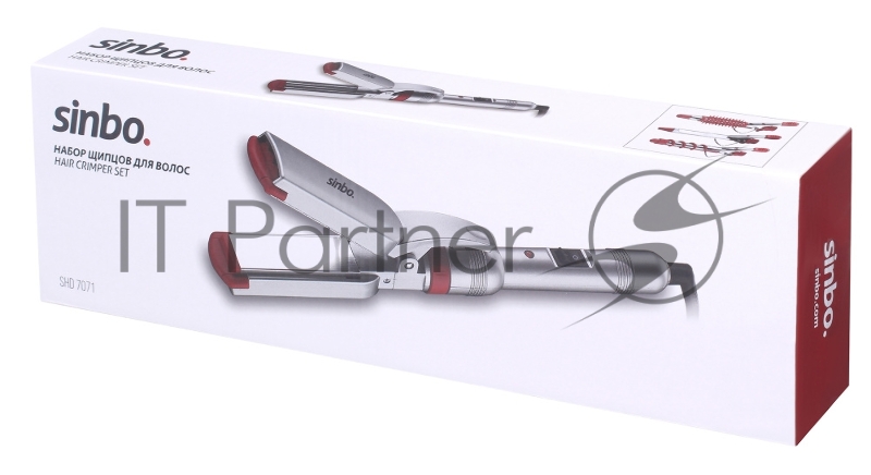Мульти-Стайлер Sinbo SHD 7071 25Вт макс.темп.:180 серебристый/розовый