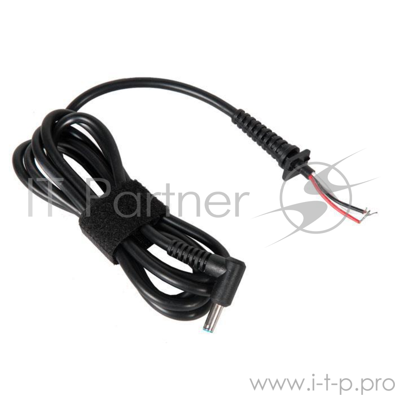 кабель с разъемом для блока питания для HP, DC adaptor jack 4.5х3.0мм, 1.5m, синий