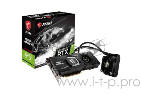 Видеокарта PCIE16 RTX2080 8GB GDDR6 RTX 2080 SEA HAWK MSI