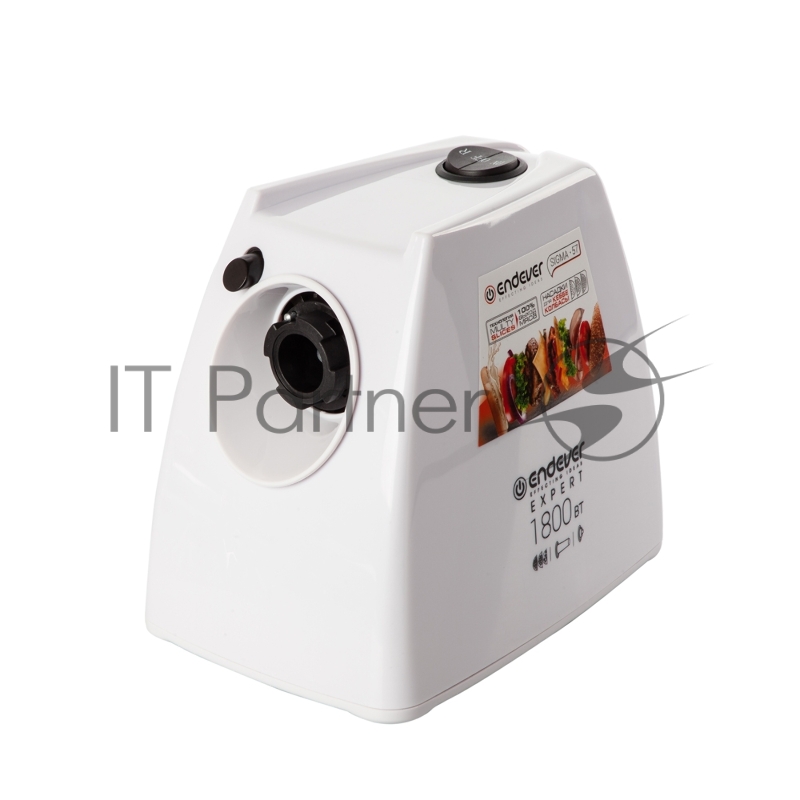 Мясорубка Endever Sigma-57, 1800 Вт., комплект насадок, производительность до 2,2 кг/мин., белый