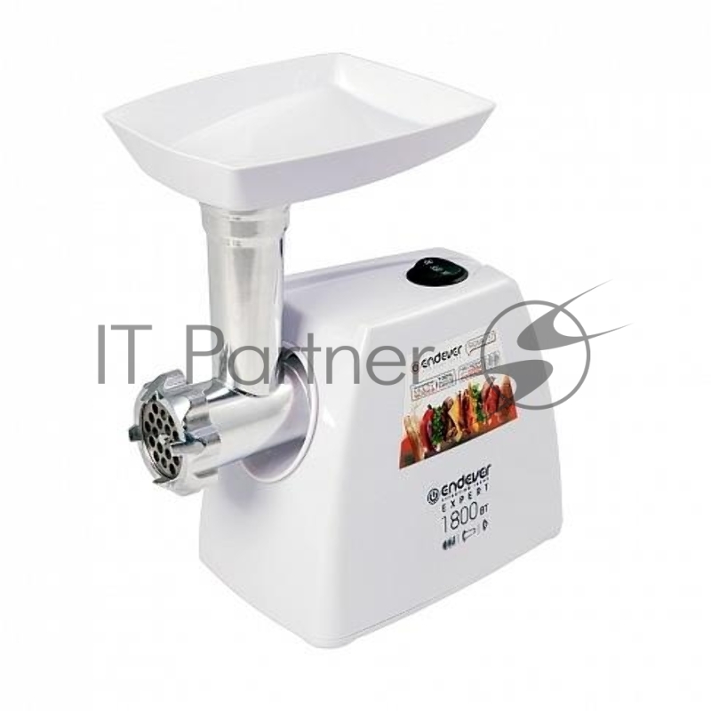 Мясорубка Endever Sigma-57, 1800 Вт., комплект насадок, производительность до 2,2 кг/мин., белый
