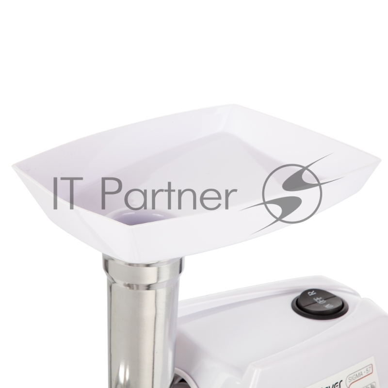 Мясорубка Endever Sigma-57, 1800 Вт., комплект насадок, производительность до 2,2 кг/мин., белый