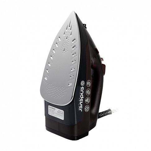 Утюг Endever Delta-103, 1200 Вт., подача пара 30 г/мин, паровой удар 130 г/мин, подошва сталь, черный