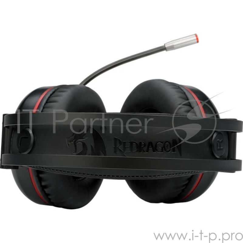 Гарнитура Redragon Minos красный + черный (подсветка,объемным звуком 7.1,кабель 2 м)