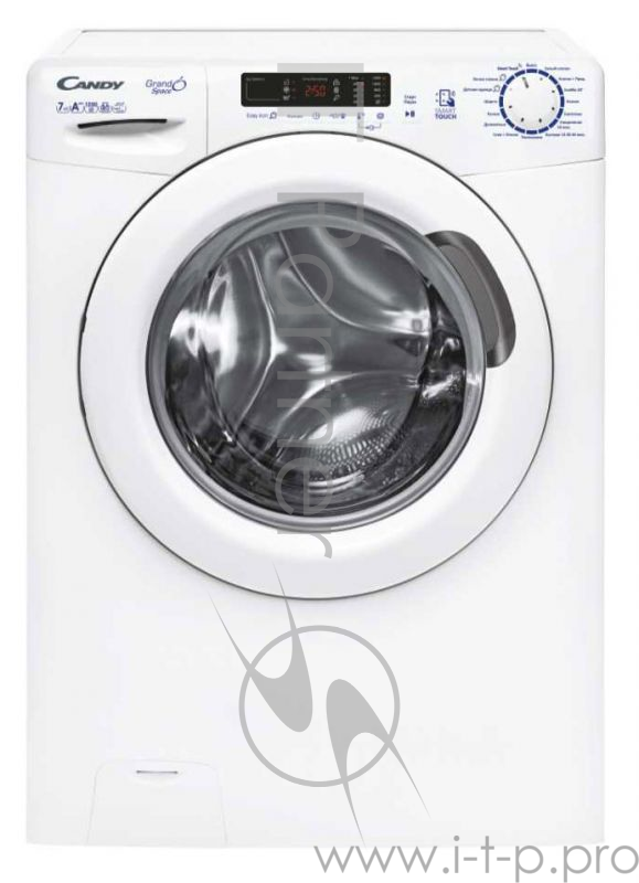 Стиральная машина Candy MCSS4 1272D3/2-07 класс: A+++ загр.фронтальная макс.:7кг белый