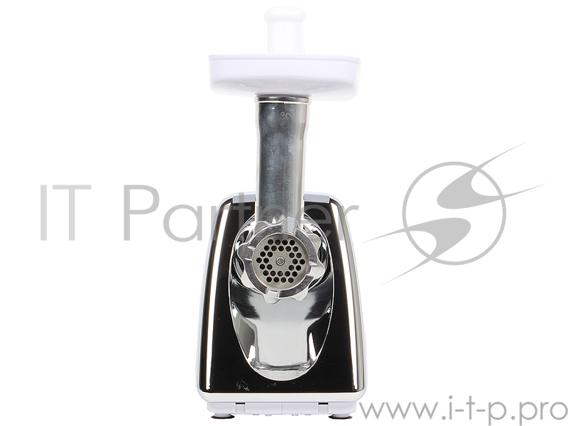 Мясорубка Endever Skyline MG-46 1800Вт, про-сть до 2,5 кг/мин, реверс, 2 решетки, загрузочный лоток, толкатель, стальной нож, белый