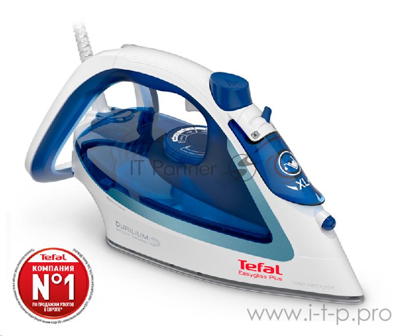 Утюг Tefal FV5715E0 2200Вт голубой/белый