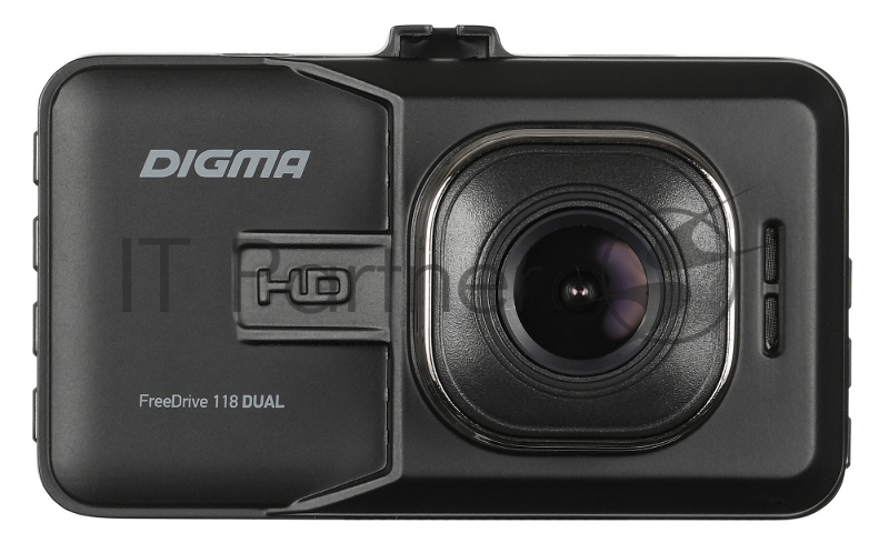 Видеорегистратор Digma FreeDrive 118 DUAL черный 1.3Mpix 1080x1920 1080p 150гр. JL5112