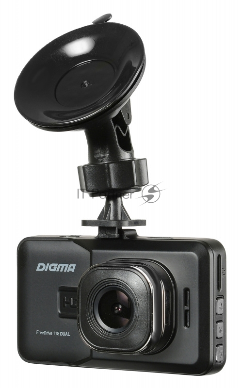 Видеорегистратор Digma FreeDrive 118 DUAL черный 1.3Mpix 1080x1920 1080p 150гр. JL5112
