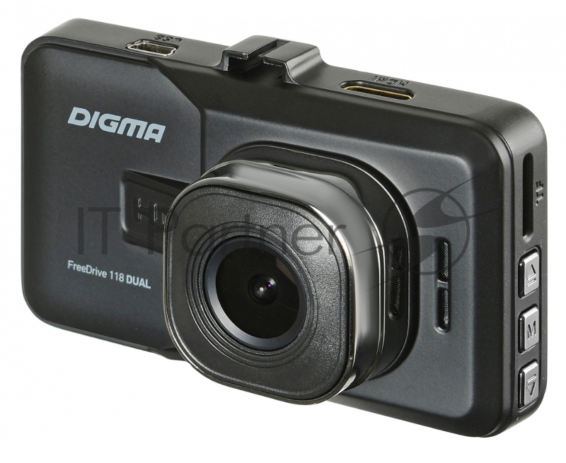 Видеорегистратор Digma FreeDrive 118 DUAL черный 1.3Mpix 1080x1920 1080p 150гр. JL5112